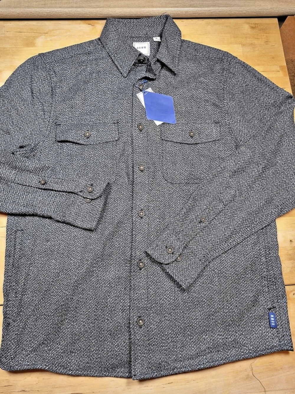 Rowm Taos Canyon Shirt Jacket Men's Cotton Button Down Size Medium